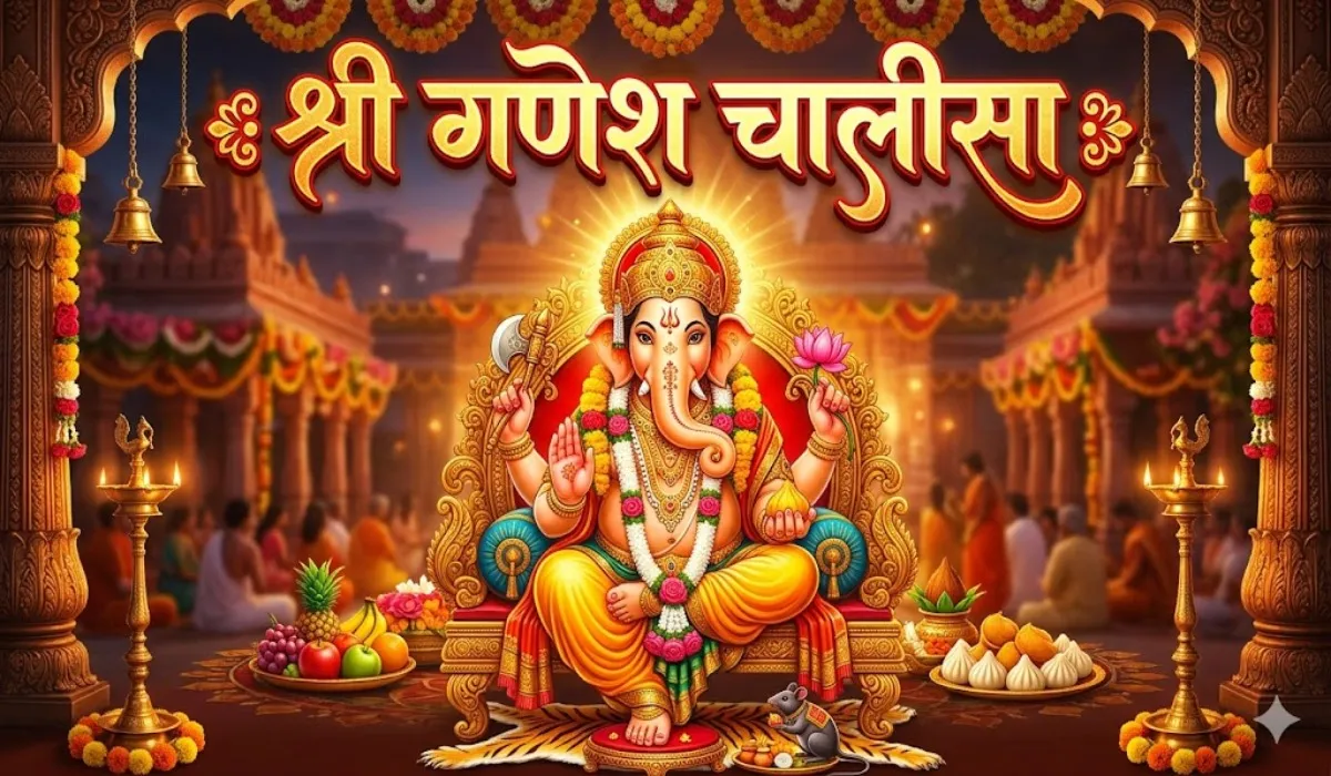 Ganesh Chalisa Lyrics in Hindi