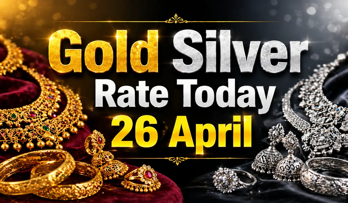 Gold Silver Rate Today 26 April
