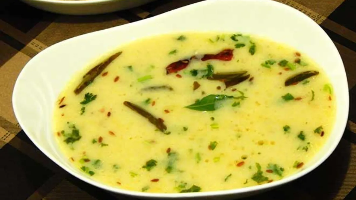 Gujarati Kadhi Recipe in Hindi