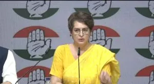 Priyanka Gandhi slams NDA