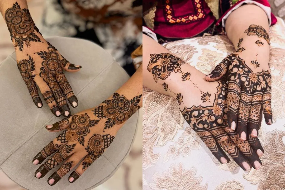 Jewellery Style Mehndi Design