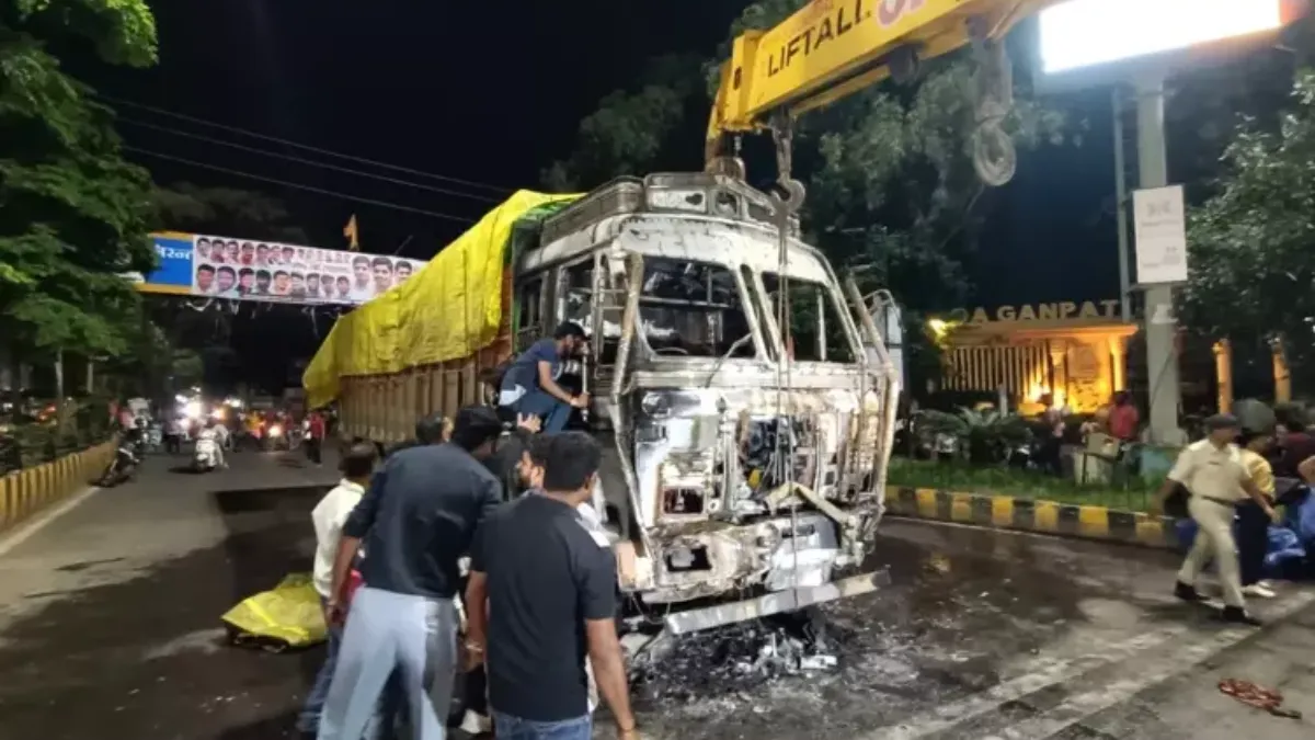 Indore road accident