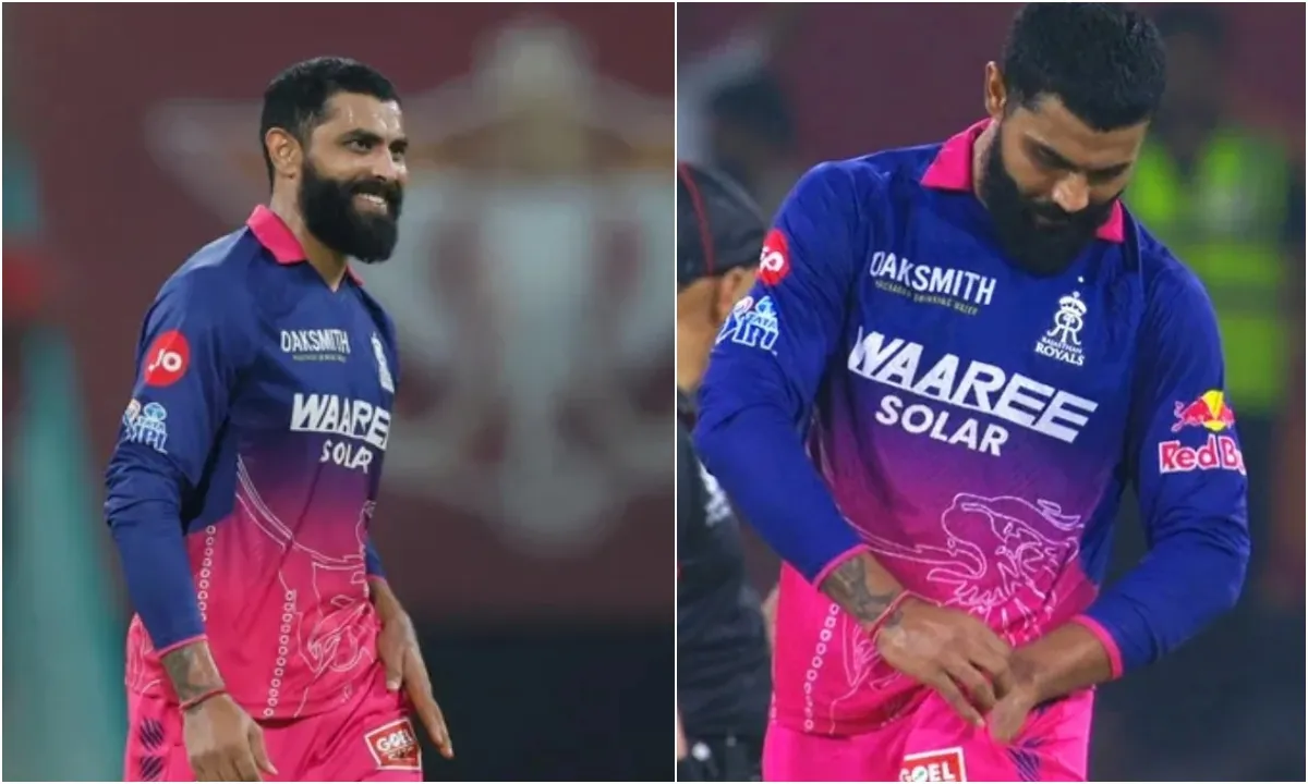 Ravindra Jadeja Celebration