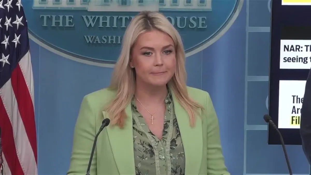 Karoline Leavitt on Ceasefire Rumours (1)