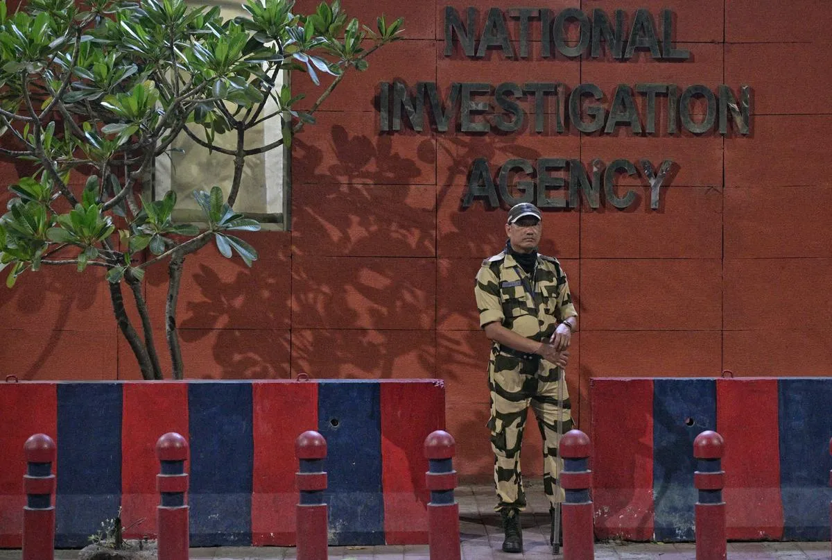 NIA Team In Bengal Phase 2 Voting