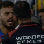 Nitish Rana Argument With Umpire