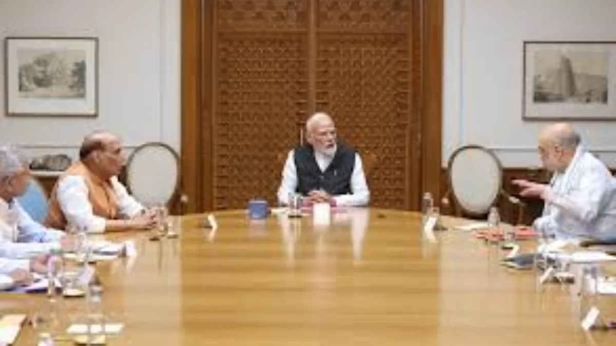 PM Modi CCS Meeting Today (1)
