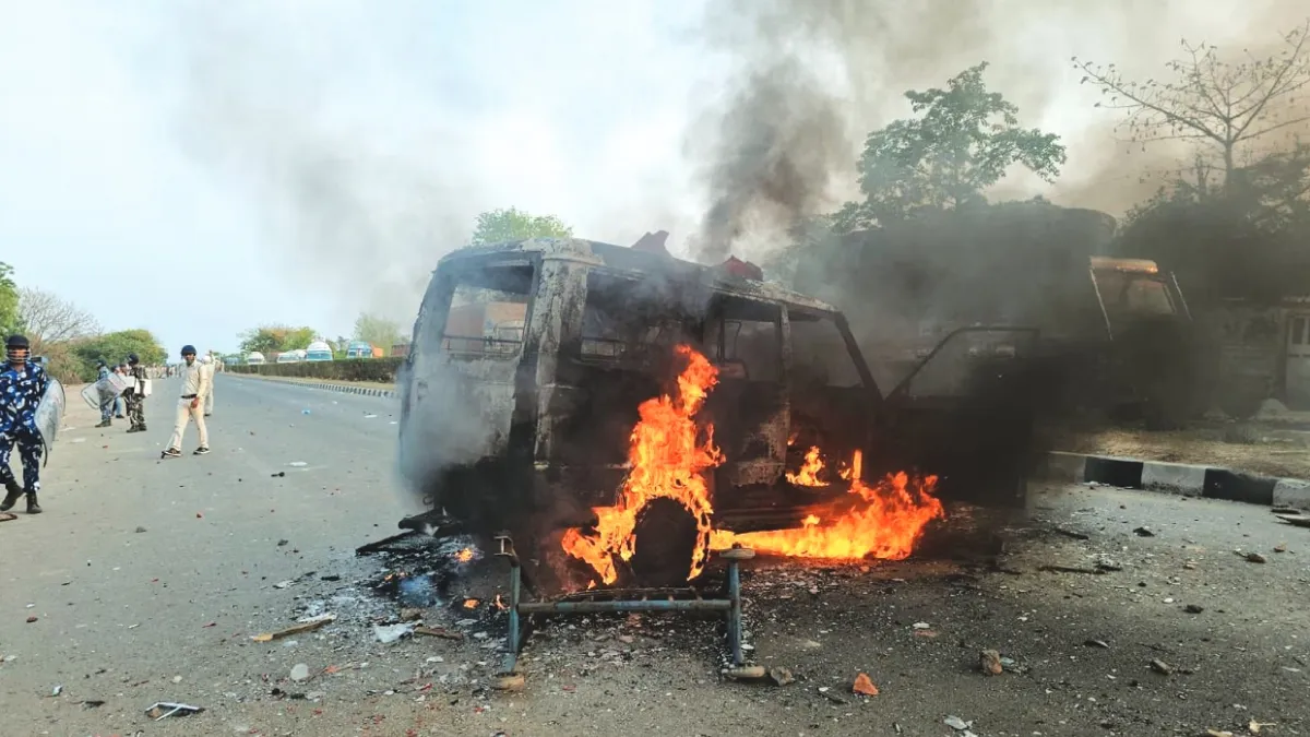 Poll Violence In West Bengal (1)