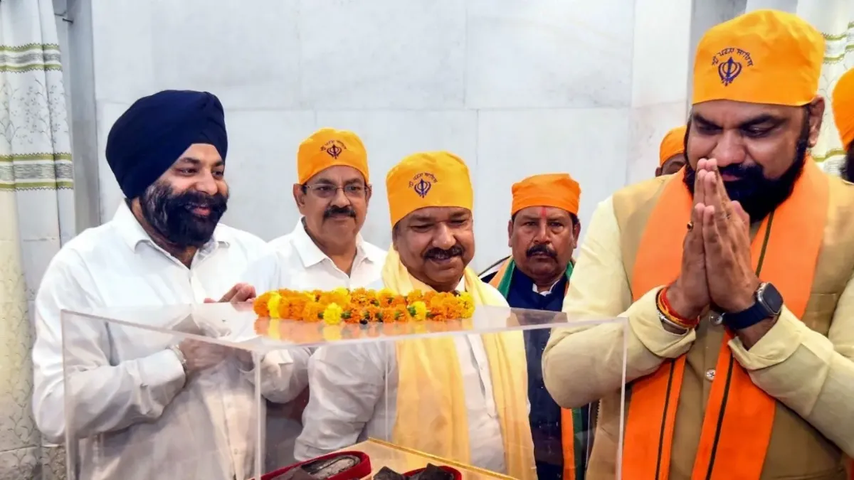 Samrat Choudhary in Delhi