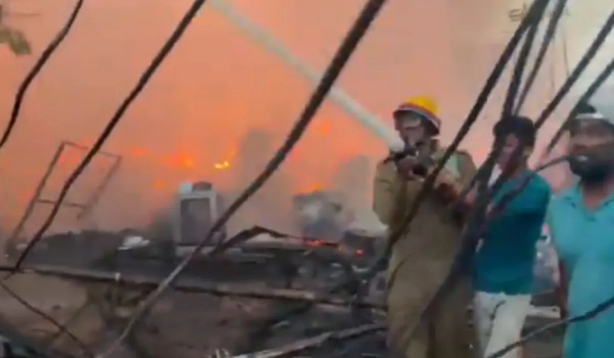 Fire Incident in Lucknow
