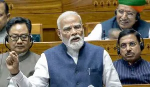PM Modi Appeals to MPs to Vote