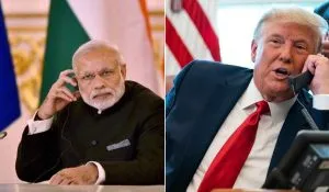 Trump Modi Phone Talk