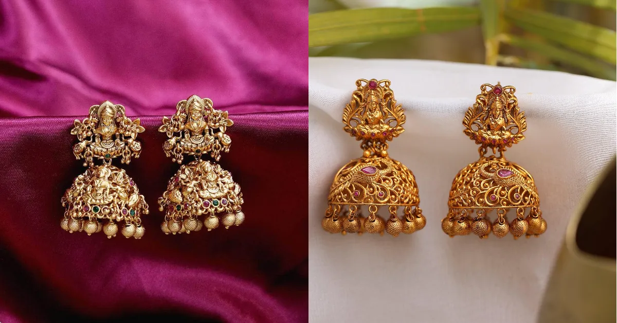 Small Jhumka Designs For Daily Wear( Source: Social Media)