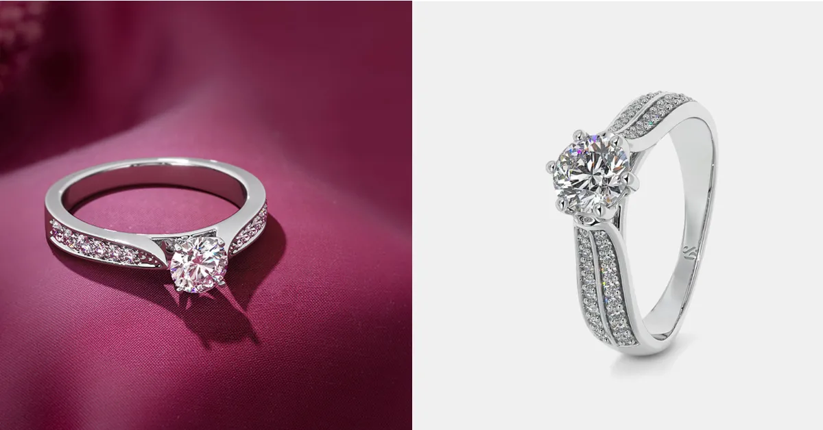 5 Gram Diamond Ring Design For Female( Source: Social Media)