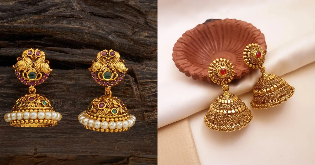 10 Gram Gold Jhumka Designs( Source: Social Media)