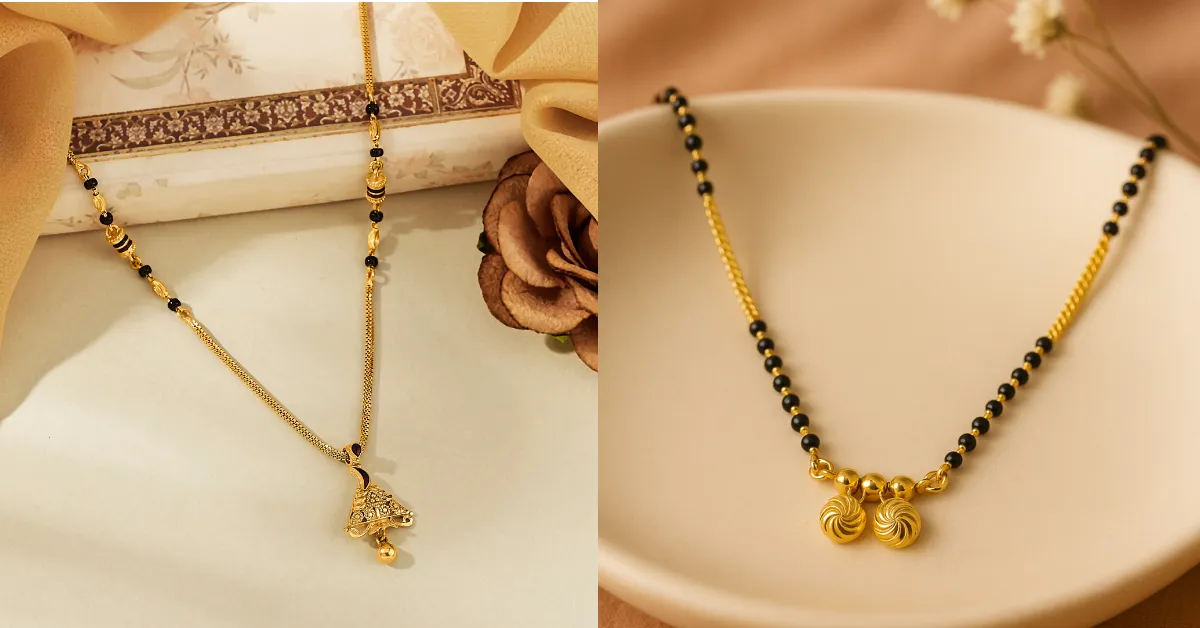 Small Gold Mangalsutra Designs( Source: Social Media)