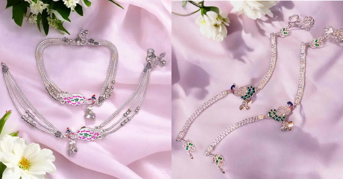 Silver Kashmiri Pajeb for Women(Source: Social Media)