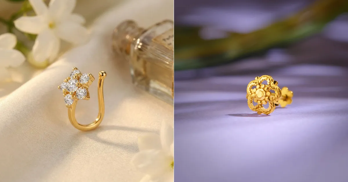 Gold Nose Ring Design( Source: Social Media)