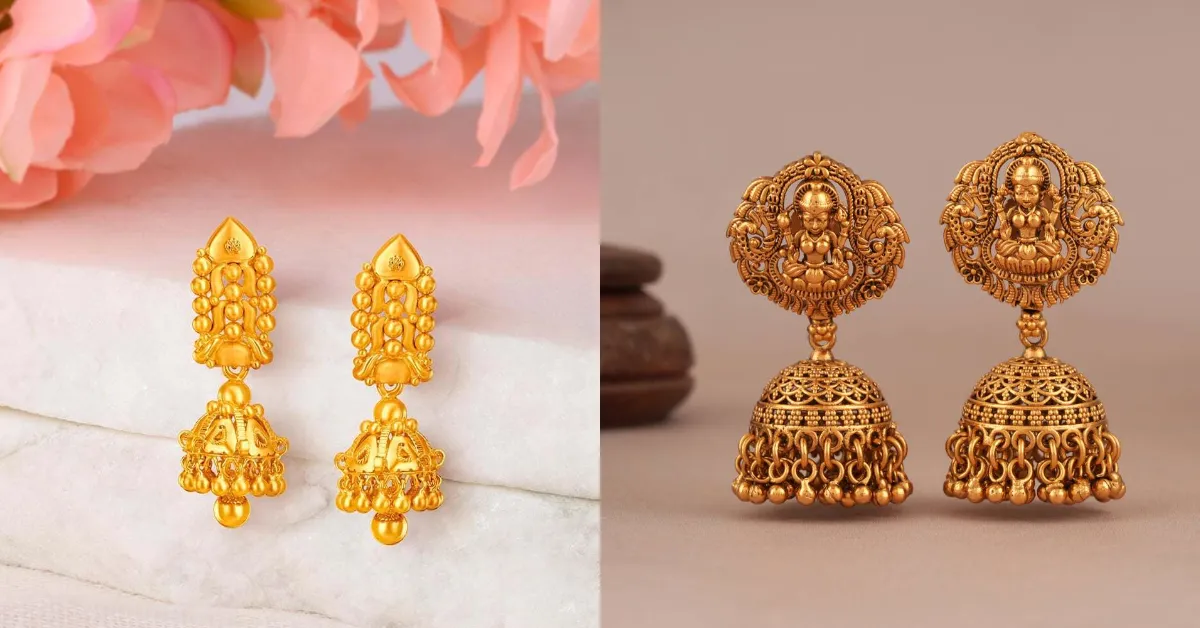 10 Gram Gold Jhumka Designs( Source: Social Media)