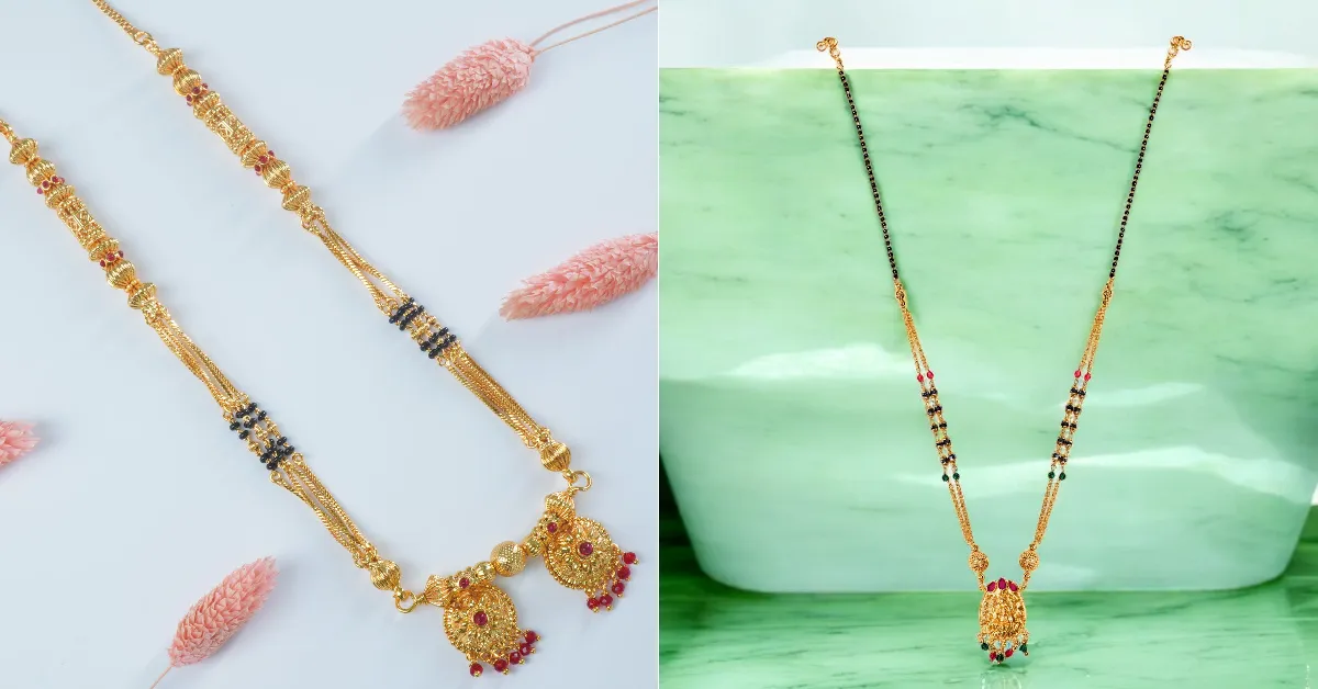 Small Gold Mangalsutra Designs( Source: Social Media)