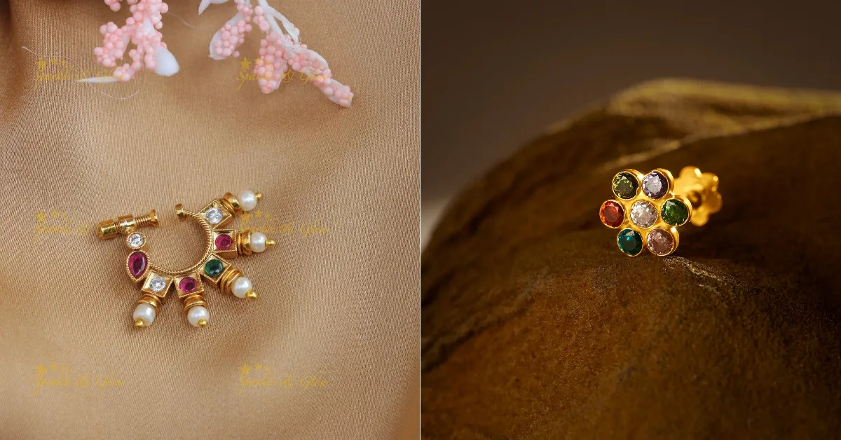Gold Nose Ring Design( Source: Social Media)