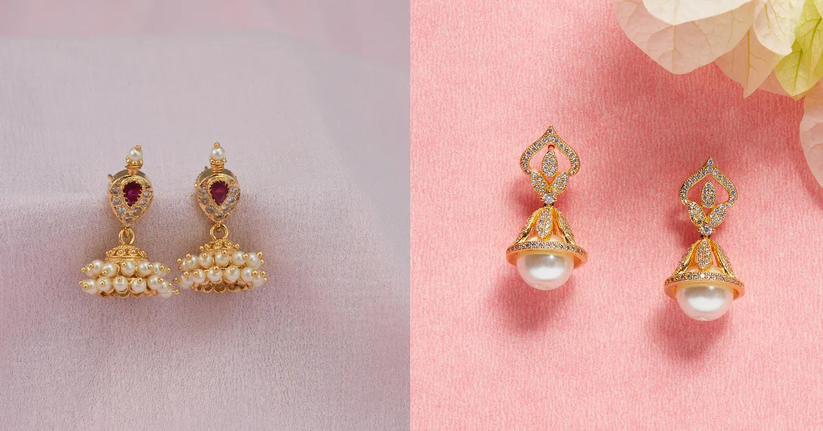 Small Jhumka Designs For Daily Wear( Source: Social Media)