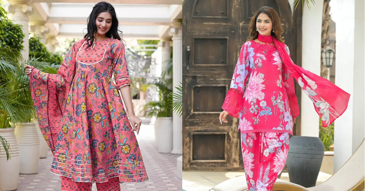 Latest Cotton Suit Design