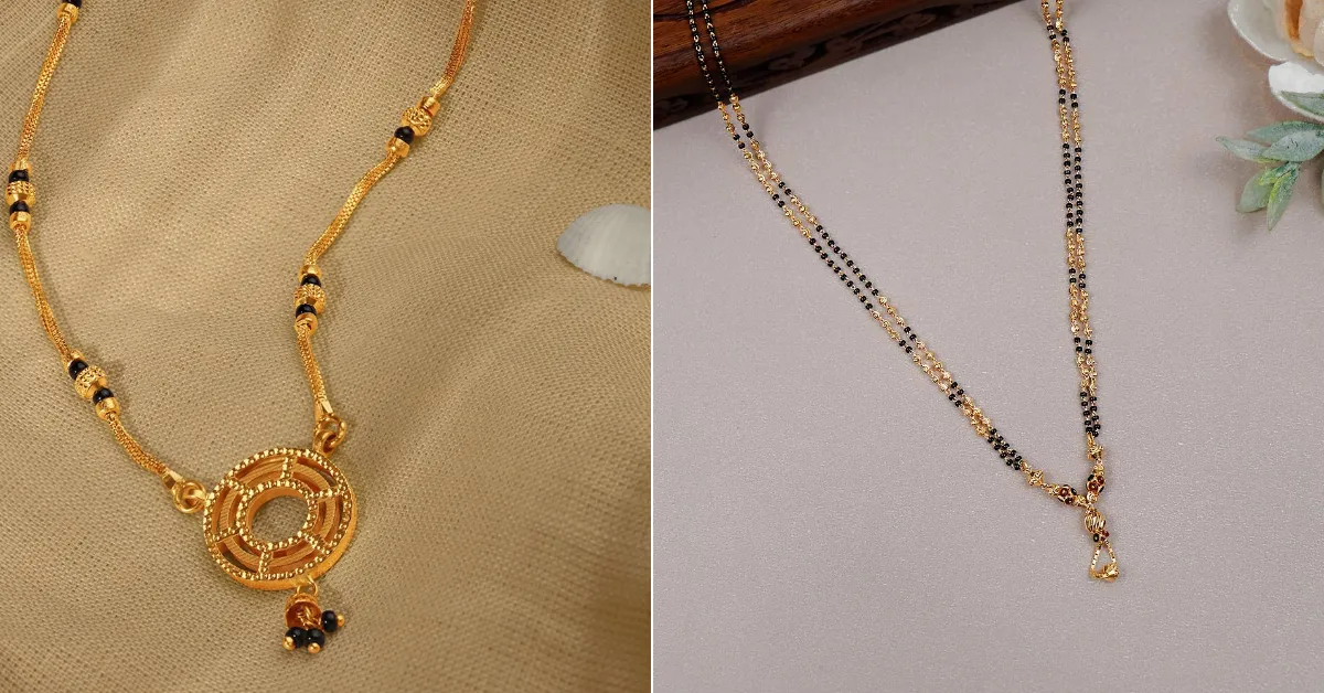 Small Gold Mangalsutra Designs( Source: Social Media)