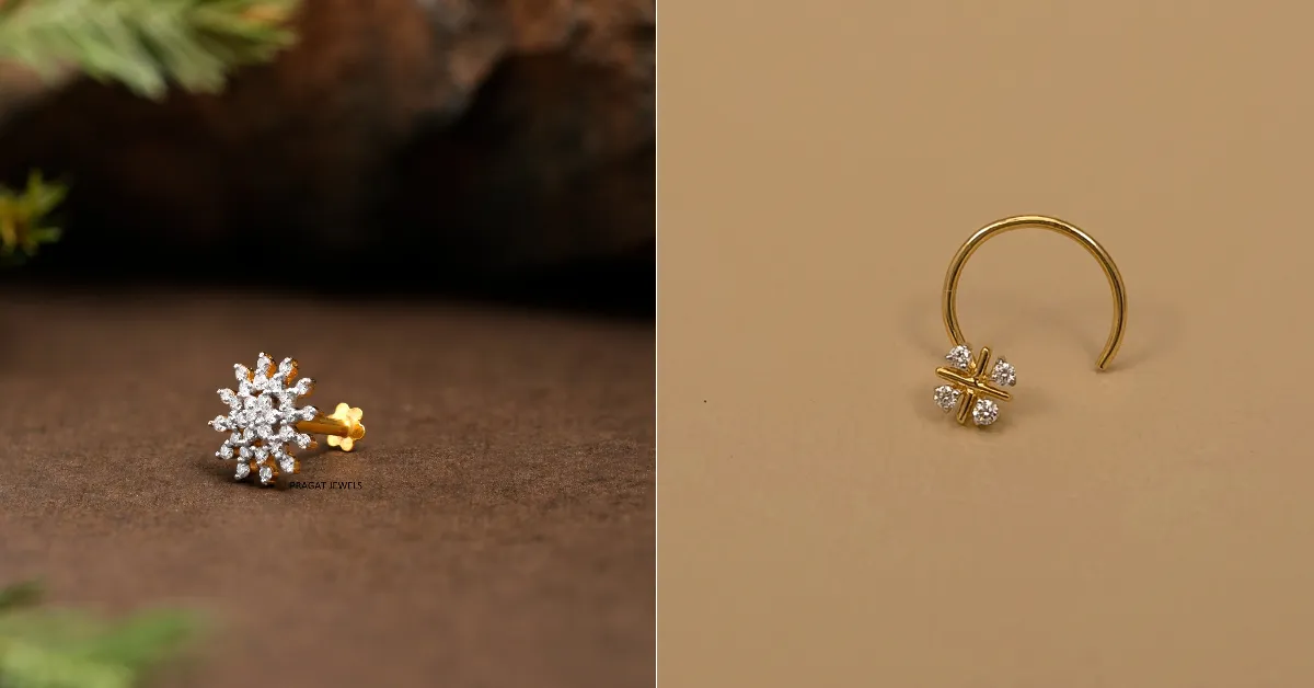 Gold Nose Ring Design( Source: Social Media)