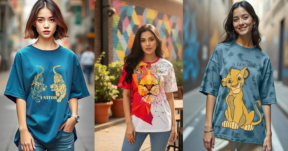 Oversized T-Shirt For Women(Source: Social Media)