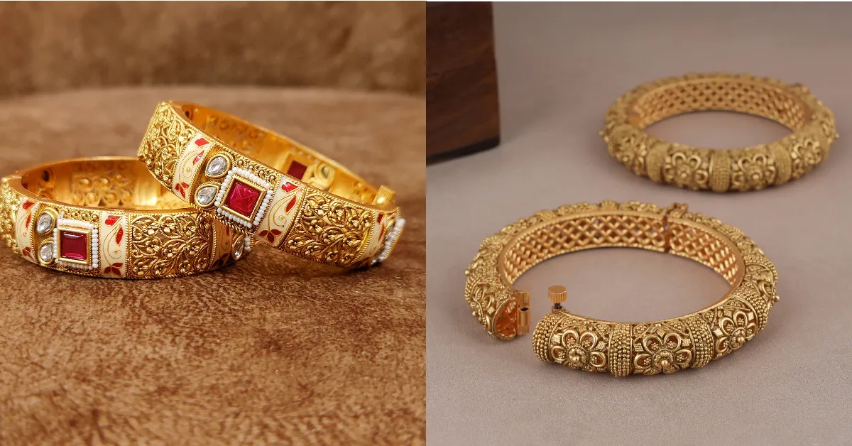 22 Kt Gold Kangan Latest Designs( Source: Social Media)