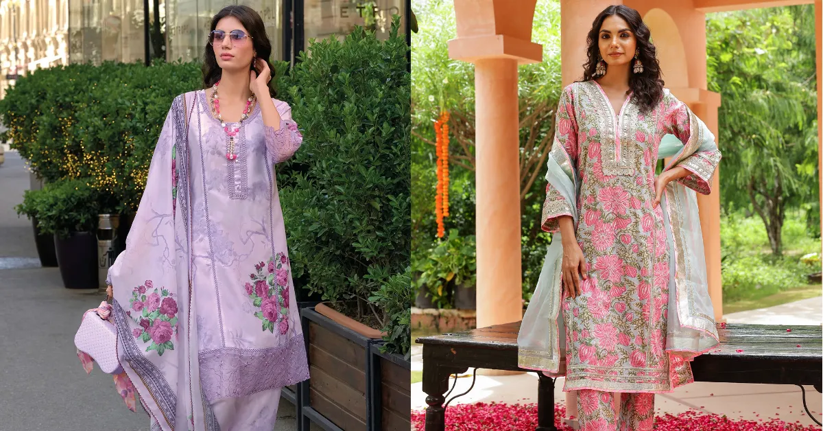 Latest Cotton Suit Design( Source: Social Media)