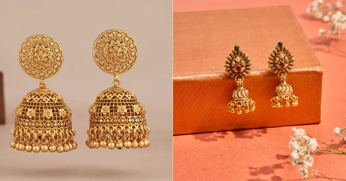10 Gram Gold Jhumka Designs( Source: Social Media)