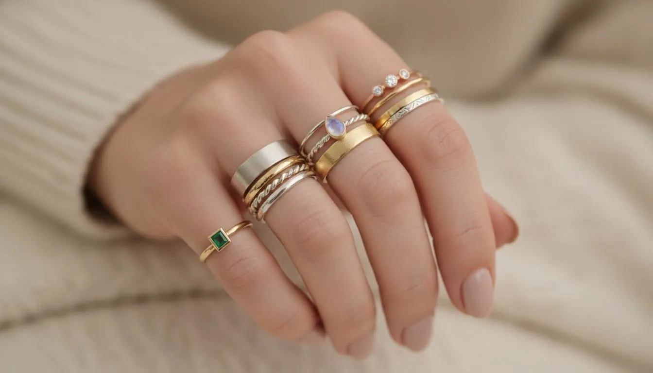 Finger Ring Stacking( Source: Social Media)