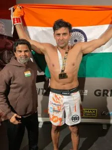 Indian MMA Fighter Victory