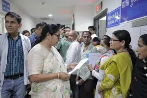 CM Rekha Gupta Hospital Inspection