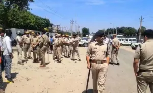 Workers Protest in Bhiwadi