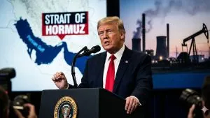 Trump Warns Iran on Strait of Hormuz