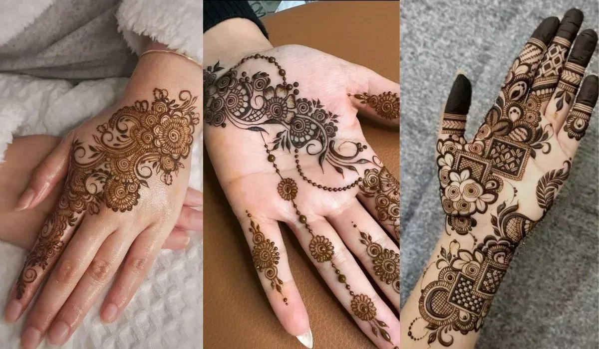 Easy Arabic Mehndi Design