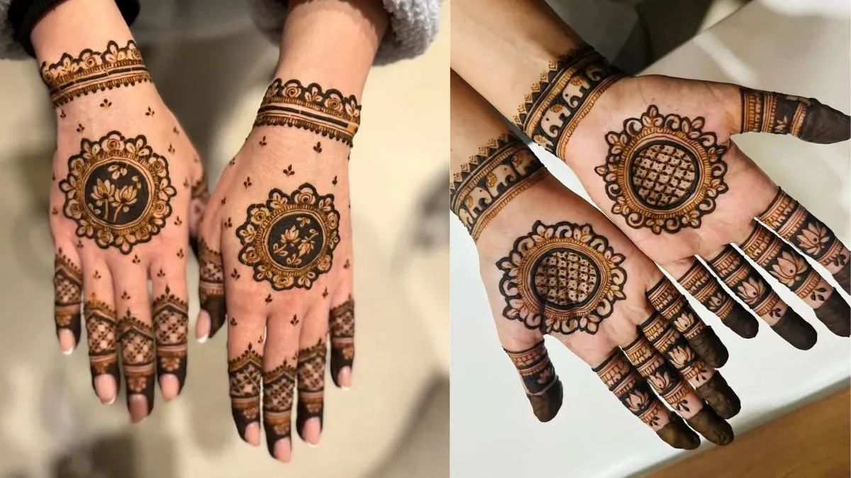 Jewellery Style Mehndi Design( Source: Social Media)