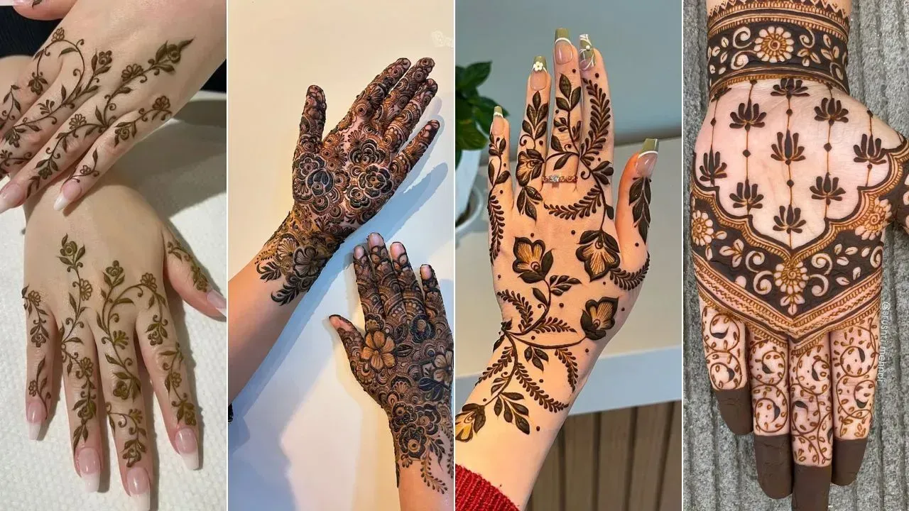 Simple Mehndi Design​s( Source: Social Media)