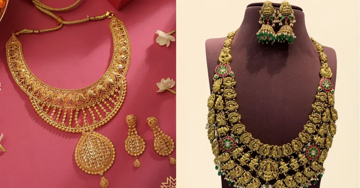 Gold Choker Necklace Design( Source: Social Media)