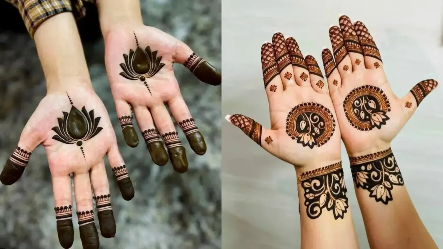 Simple Mehndi Design​s( Source: Social Media)