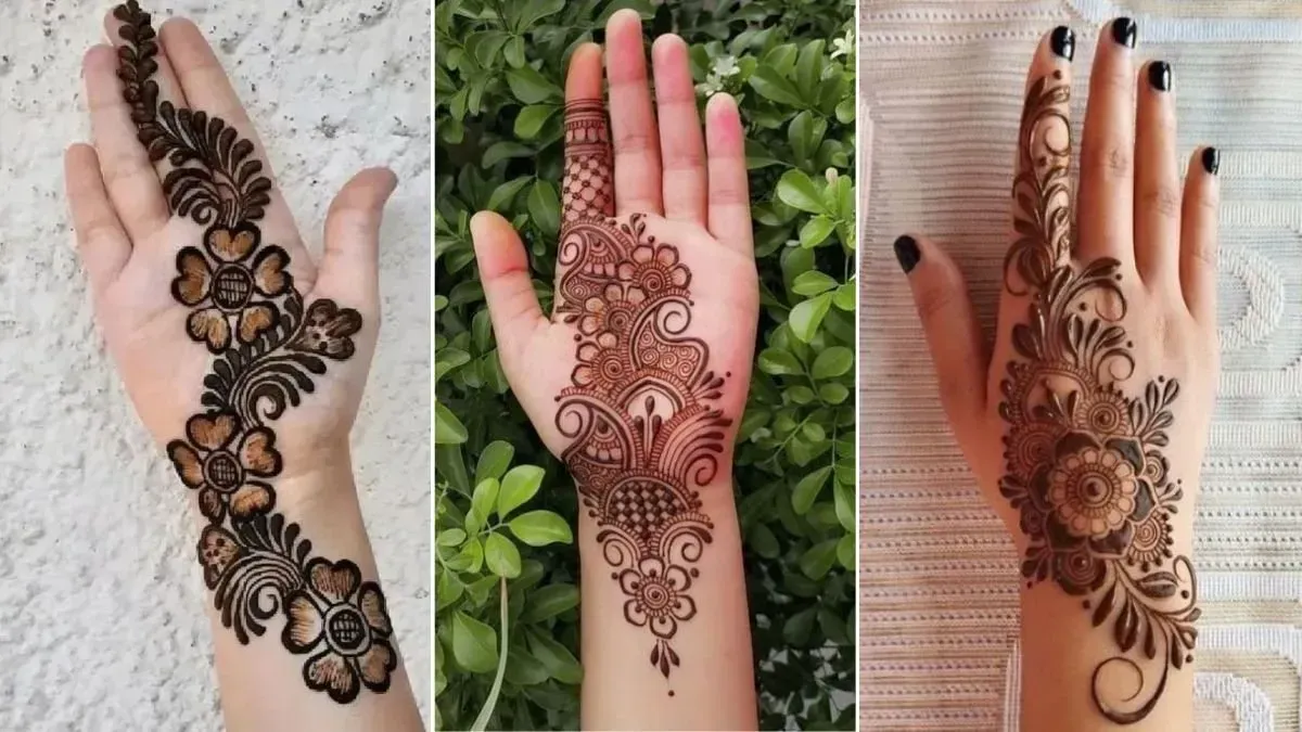 Easy Arabic Mehndi Design( Source: Social Media)