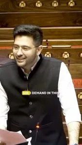 Raghav Chadha AAP controversy