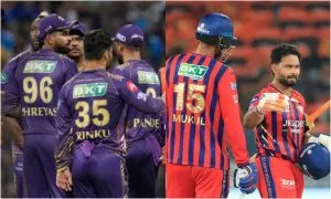 LSG VS KKR Match