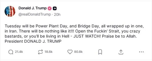 Trump Abusive Post Big Update