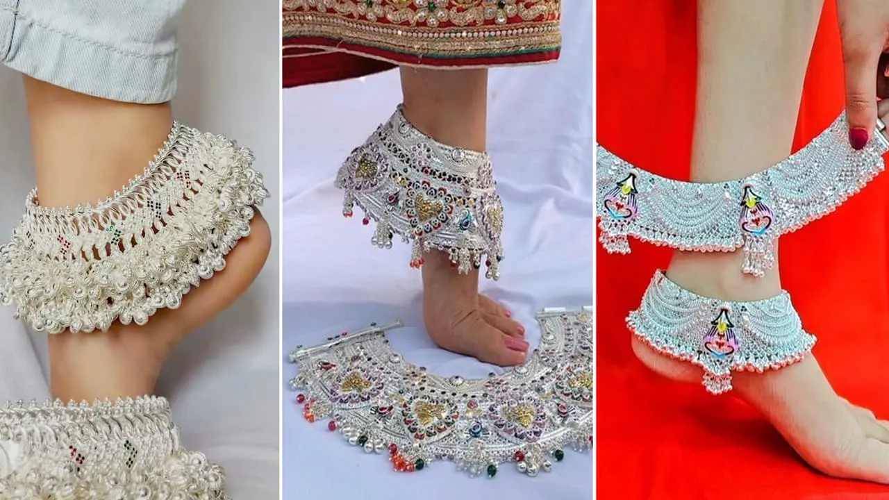 Silver Kashmiri Pajeb for Women(Source: Social Media)