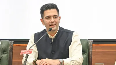 Raghav Chadha Meets President Murmu