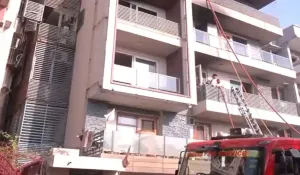 AC Blast Fire Delhi